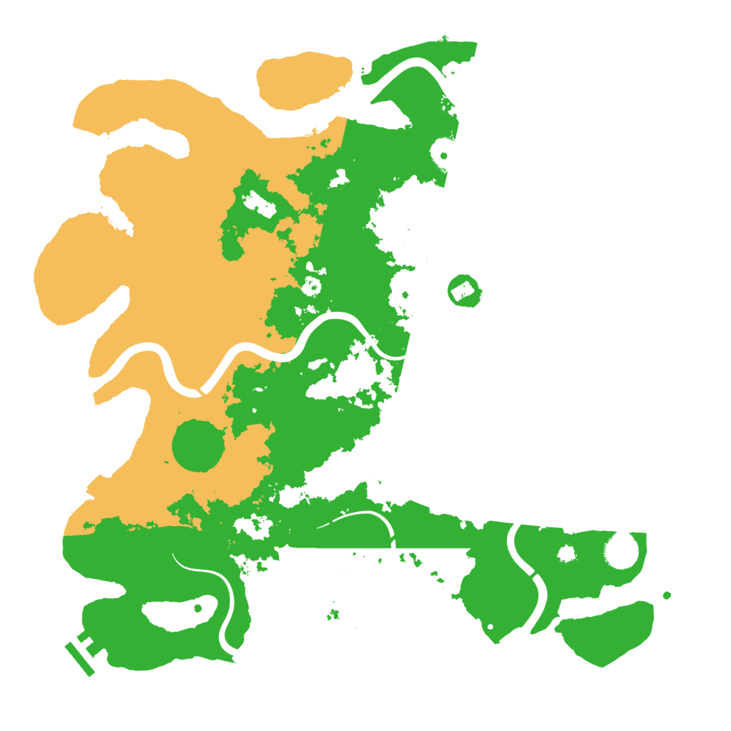 Biome Rust Map: Procedural Map, Size: 3750, Seed: 234780