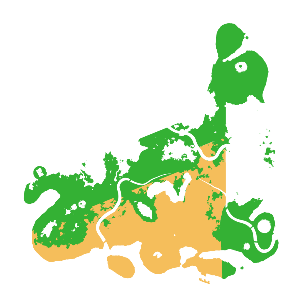 Biome Rust Map: Procedural Map, Size: 4000, Seed: 1832753210