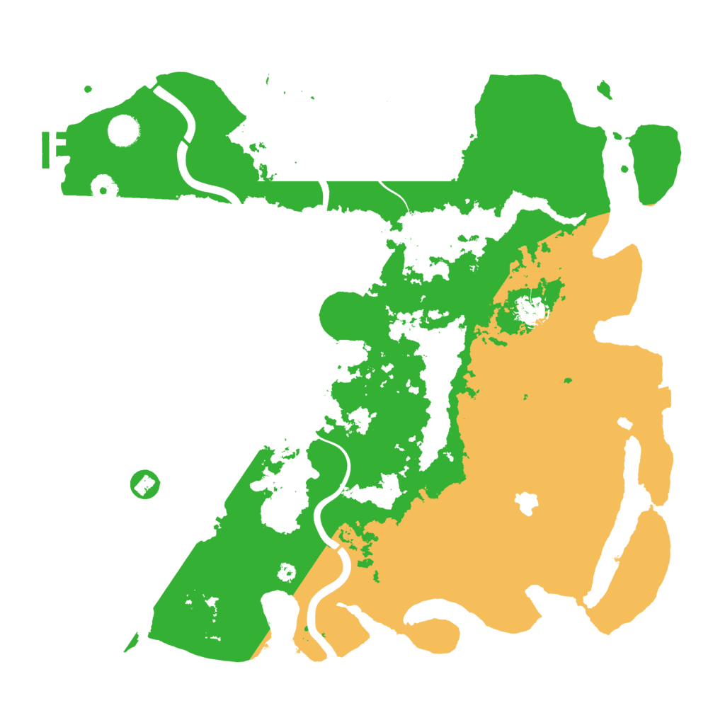 Biome Rust Map: Procedural Map, Size: 4000, Seed: 983316