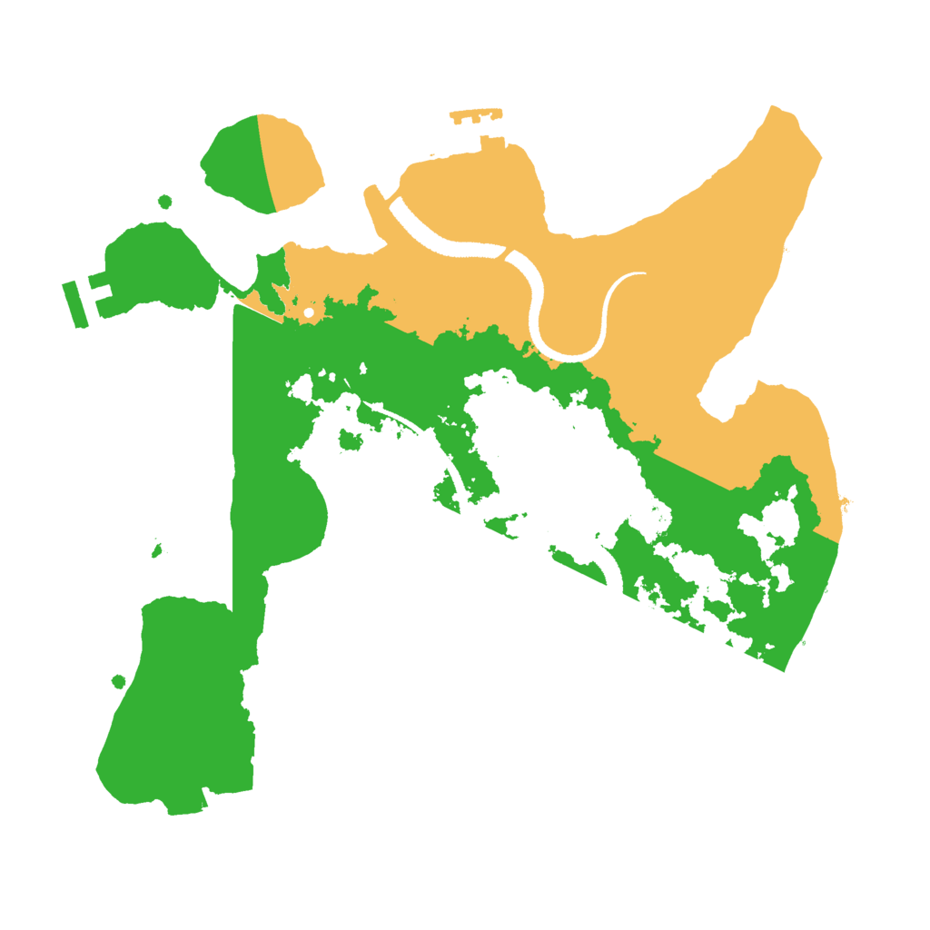 Biome Rust Map: Procedural Map, Size: 2700, Seed: 1788782513