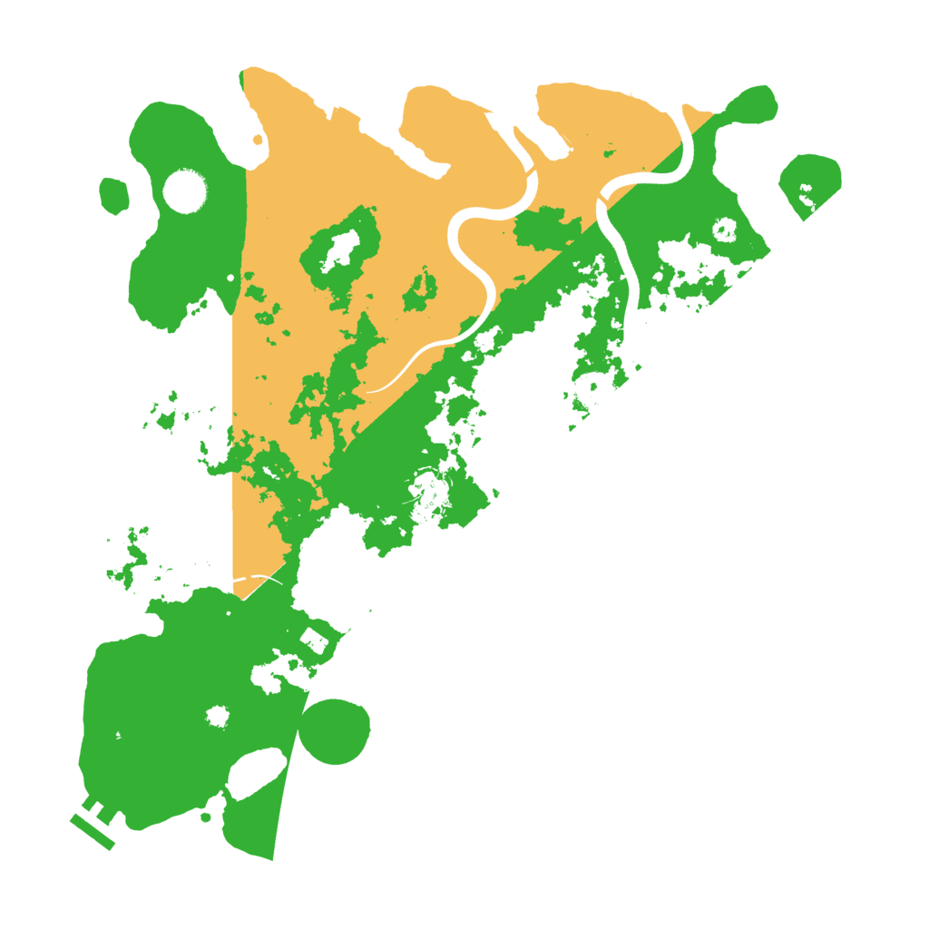 Biome Rust Map: Procedural Map, Size: 3750, Seed: 895634