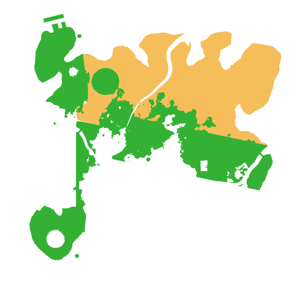 Biome Rust Map: Procedural Map, Size: 3000, Seed: 889369224