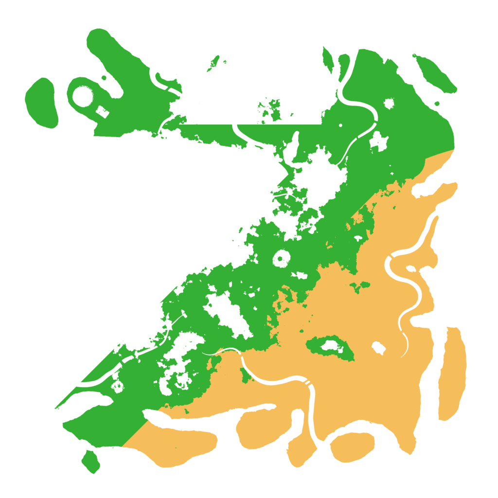 Biome Rust Map: Procedural Map, Size: 4250, Seed: 581740253