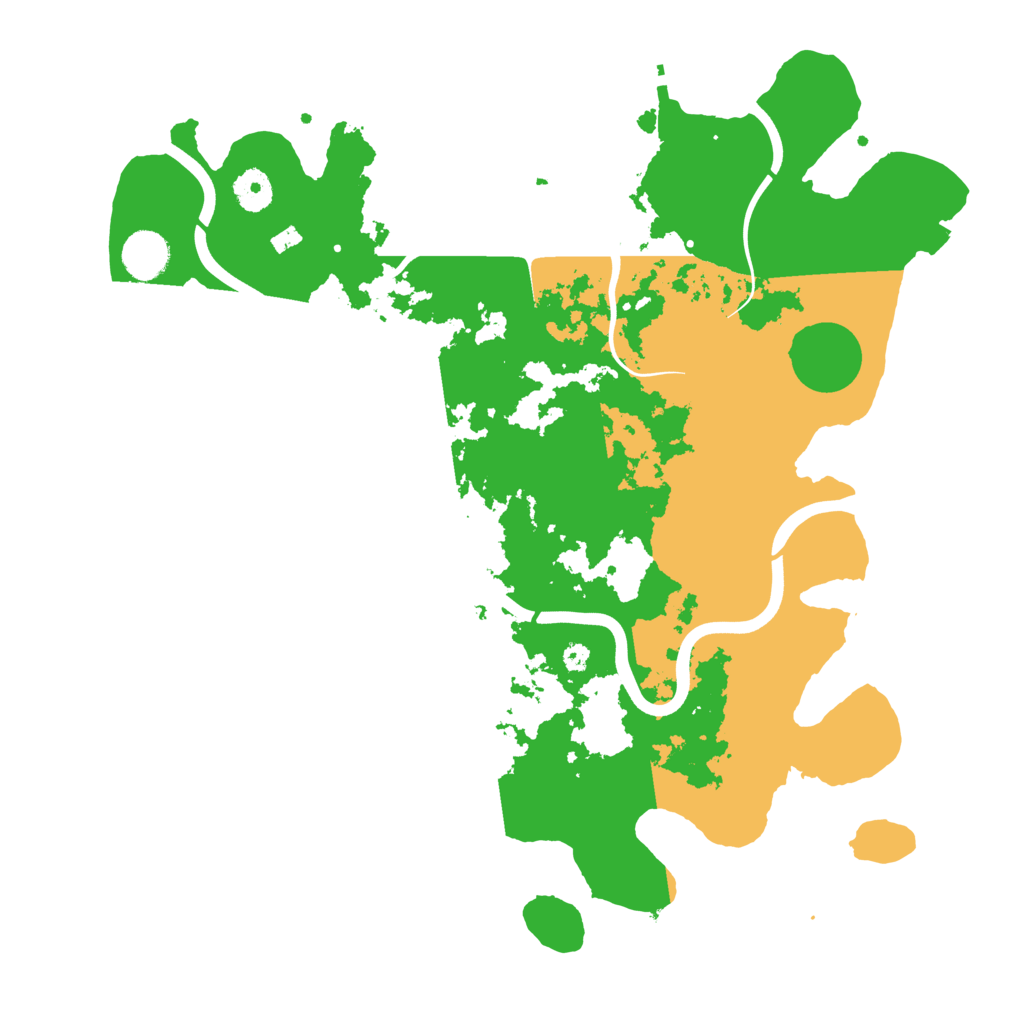 Biome Rust Map: Procedural Map, Size: 3850, Seed: 993289