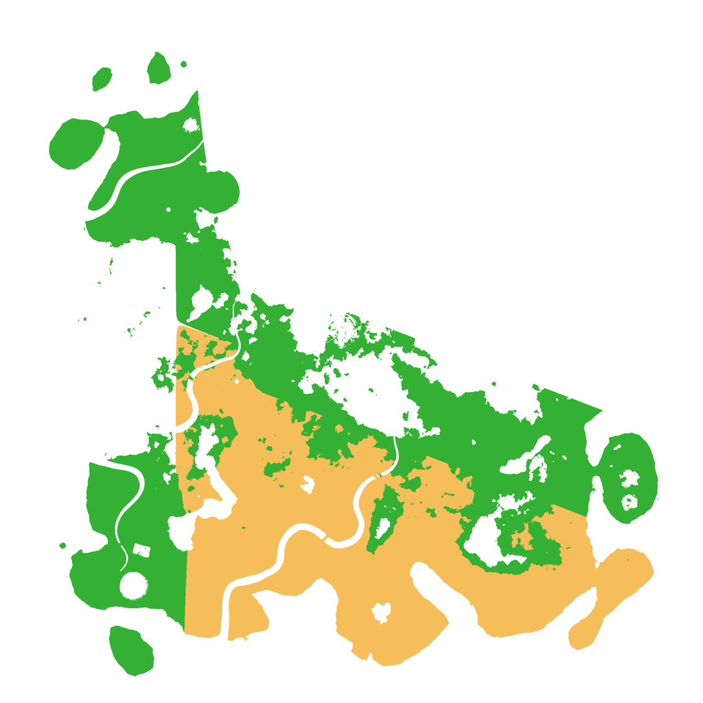 Biome Rust Map: Procedural Map, Size: 4500, Seed: 67543456