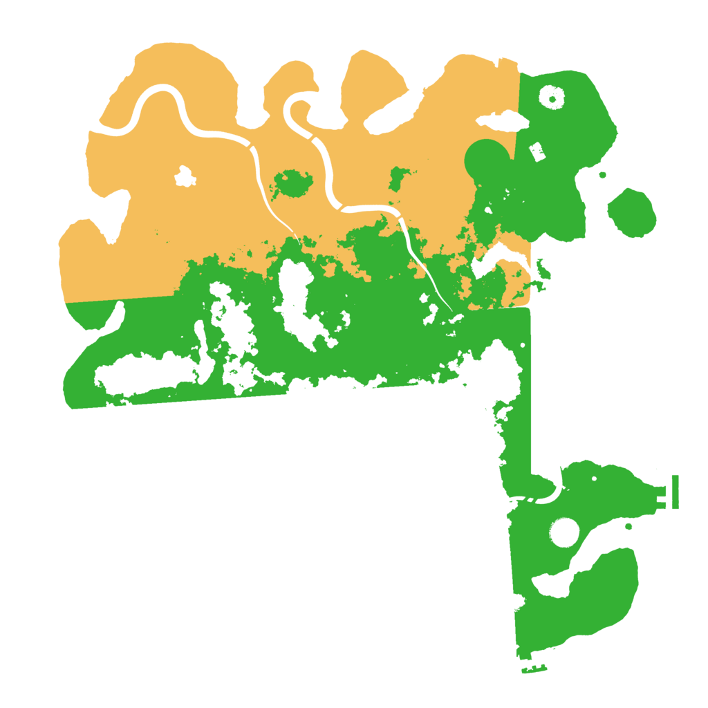 Biome Rust Map: Procedural Map, Size: 4250, Seed: 1226453988