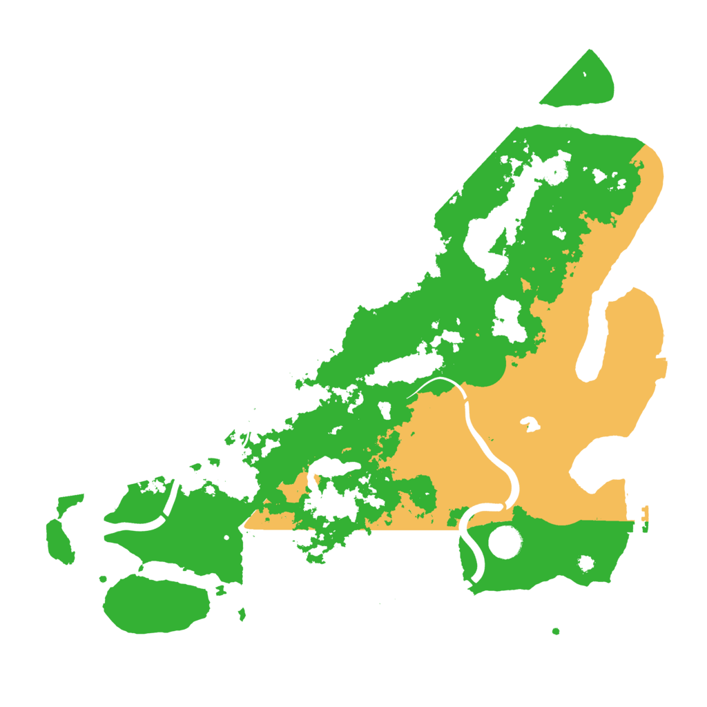 Biome Rust Map: Procedural Map, Size: 4000, Seed: 395448585