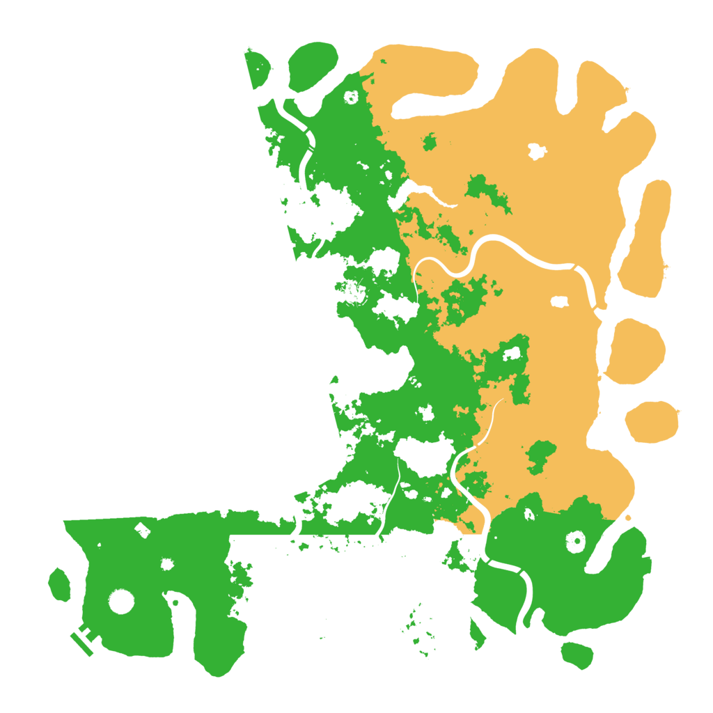 Biome Rust Map: Procedural Map, Size: 5000, Seed: 1473034186
