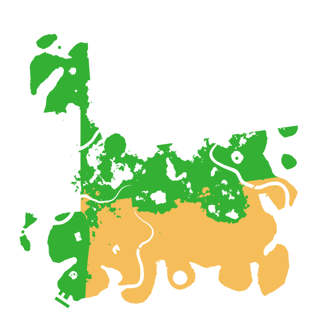 Biome Rust Map: Procedural Map, Size: 4000, Seed: 963744069