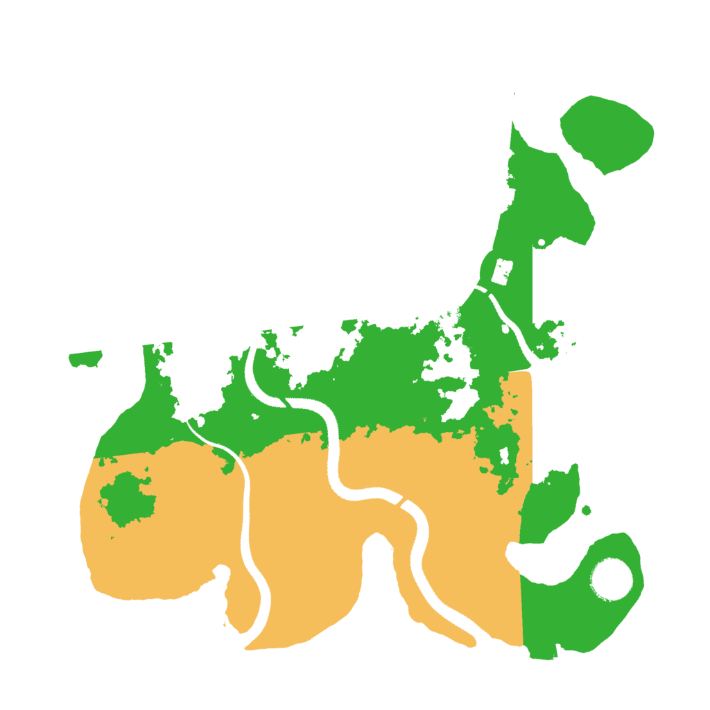 Biome Rust Map: Procedural Map, Size: 3000, Seed: 1501273111