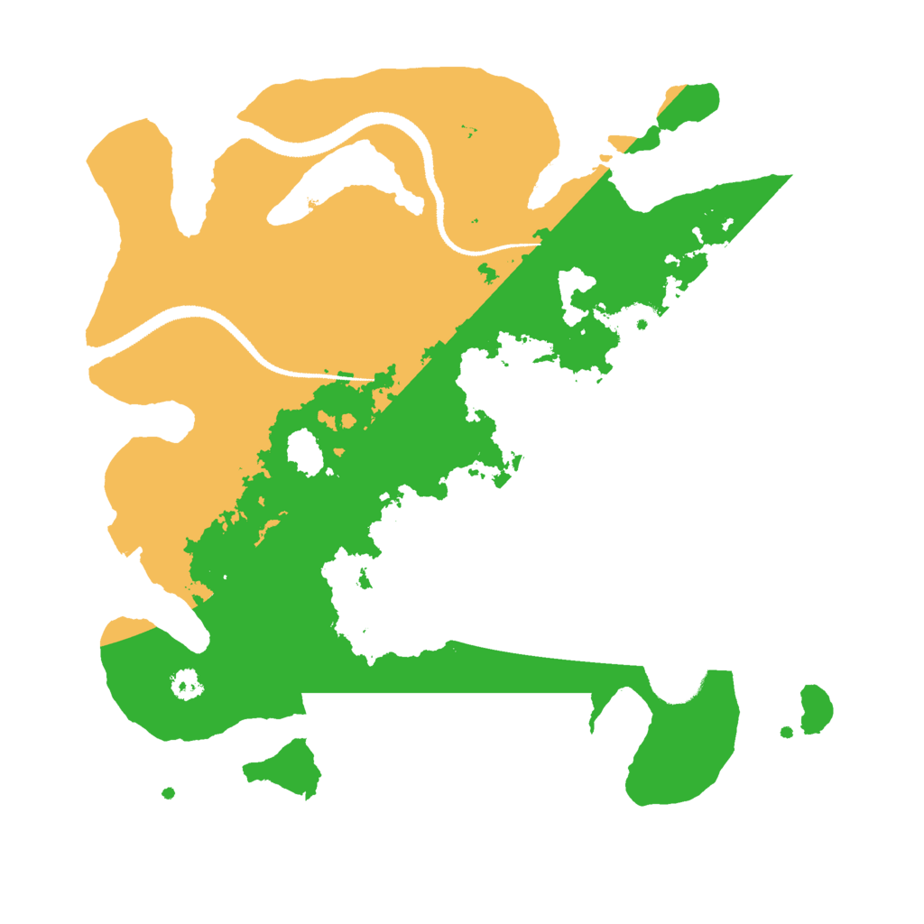 Biome Rust Map: Procedural Map, Size: 3000, Seed: 2065634209