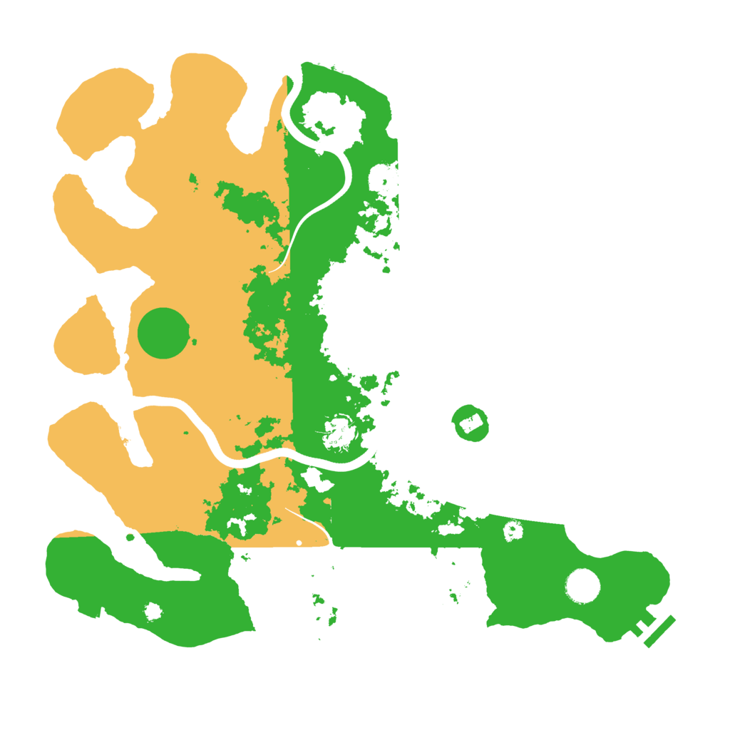 Biome Rust Map: Procedural Map, Size: 3750, Seed: 273824