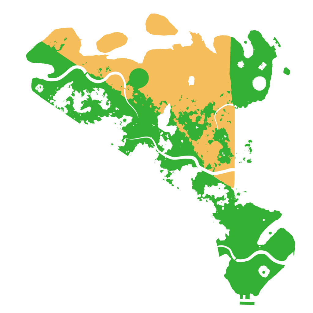 Biome Rust Map: Procedural Map, Size: 4250, Seed: 232778