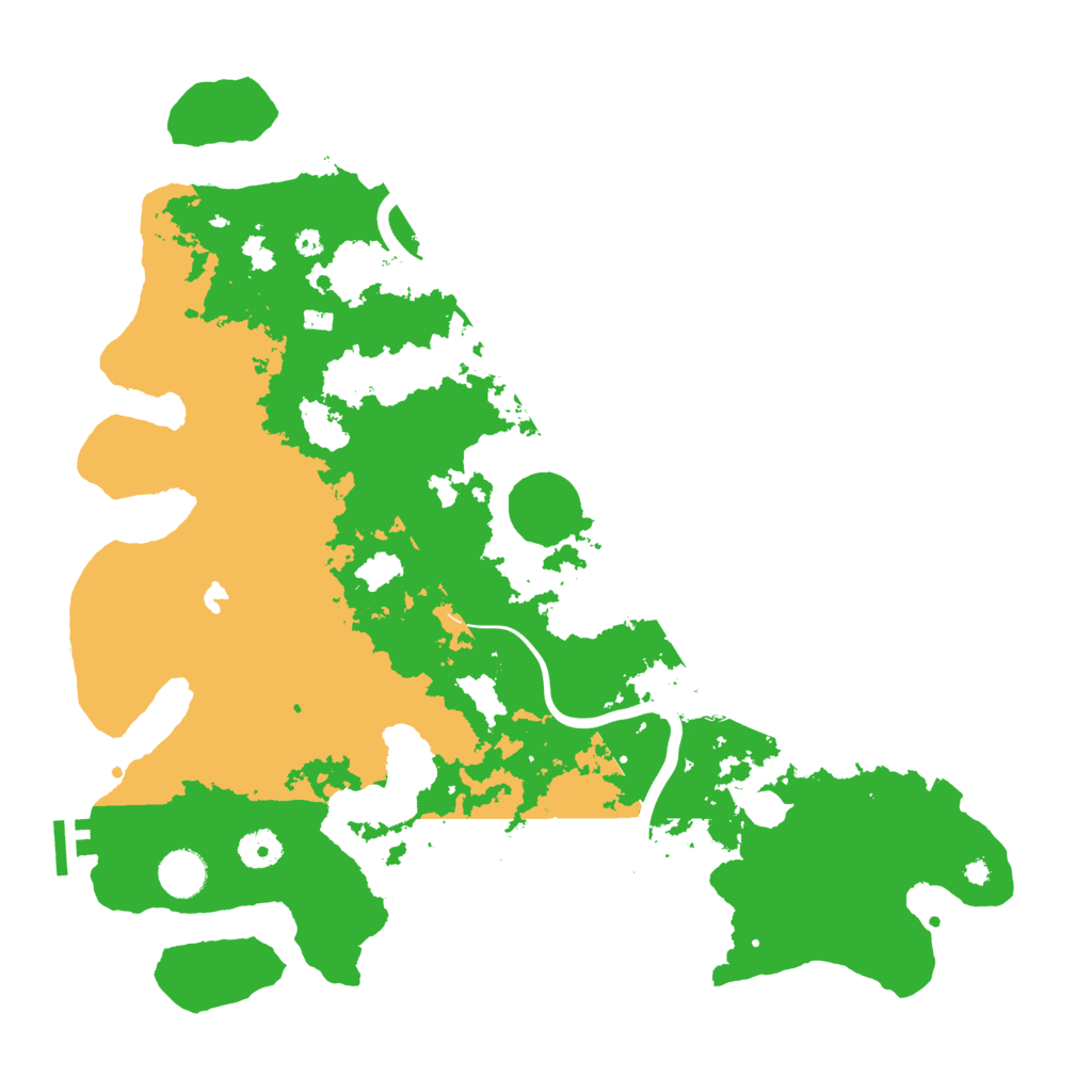 Biome Rust Map: Procedural Map, Size: 4000, Seed: 642799658
