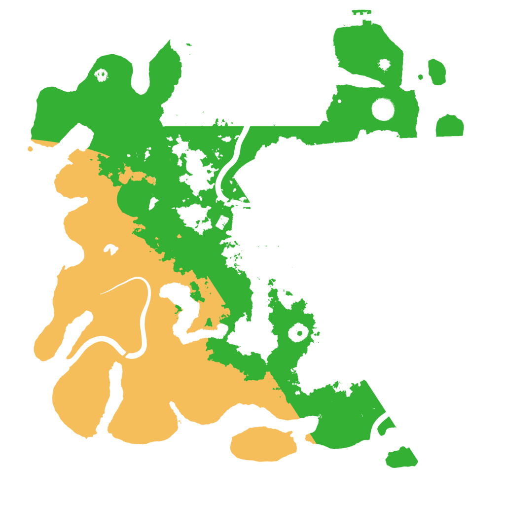 Biome Rust Map: Procedural Map, Size: 4000, Seed: 893162082