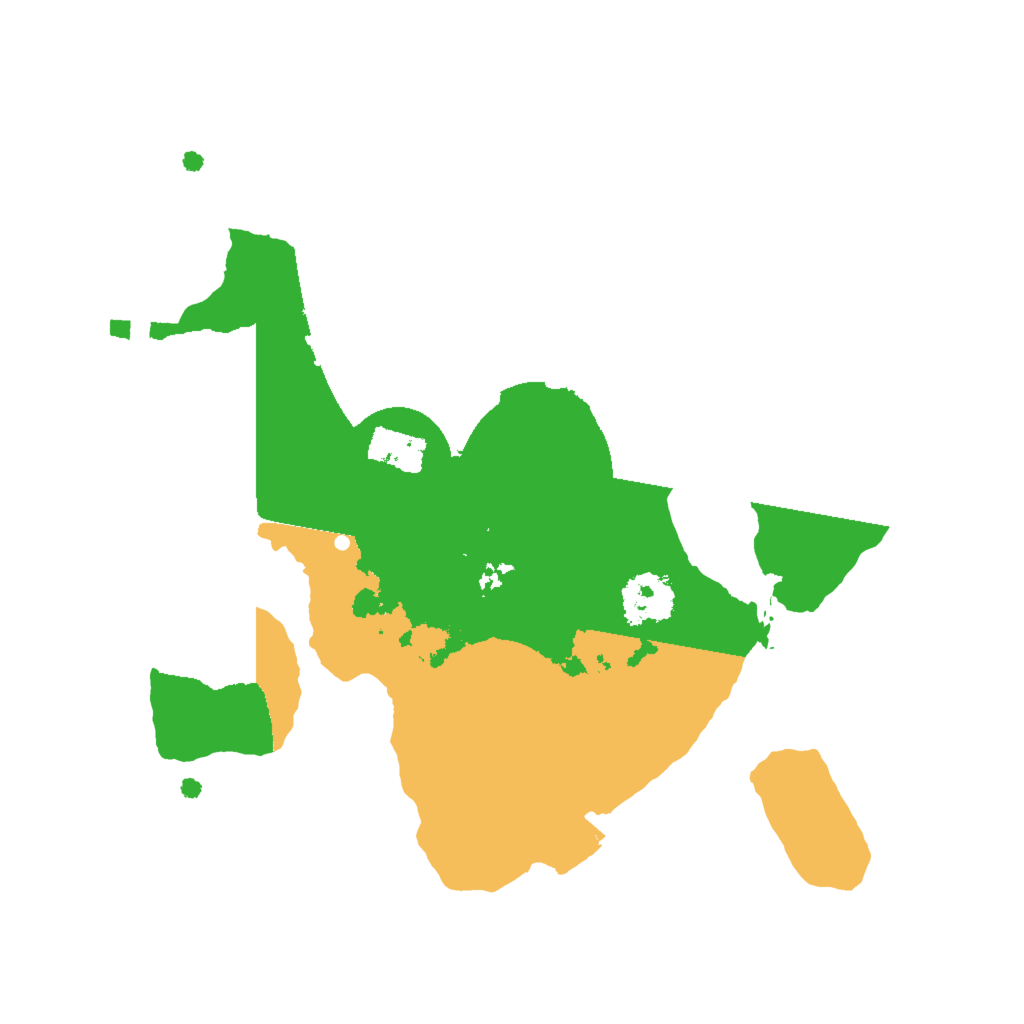 Biome Rust Map: Procedural Map, Size: 2000, Seed: 1194094836
