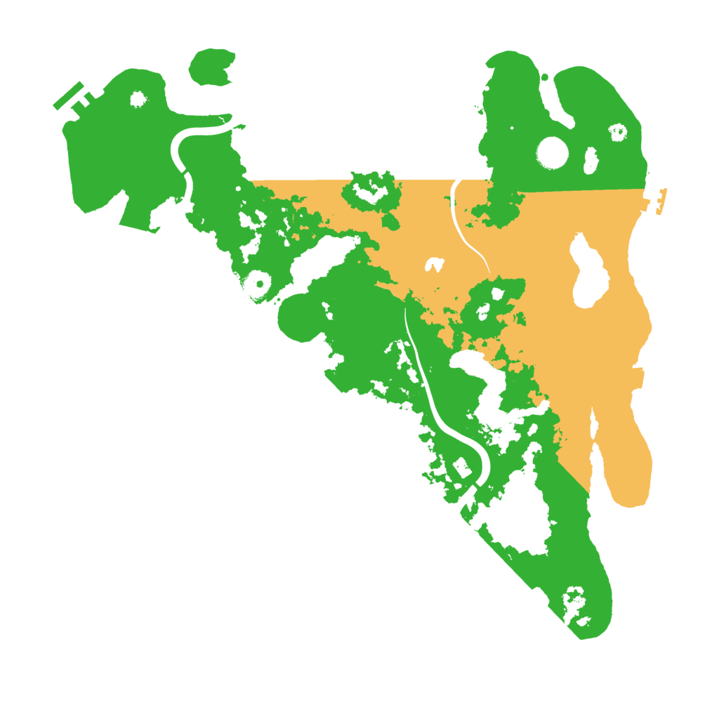 Biome Rust Map: Procedural Map, Size: 4000, Seed: 67766283