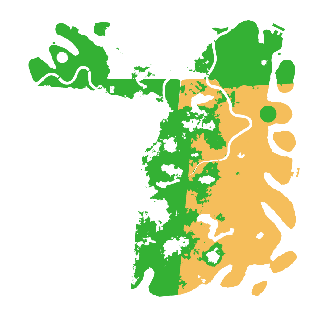 Biome Rust Map: Procedural Map, Size: 5000, Seed: 483030603