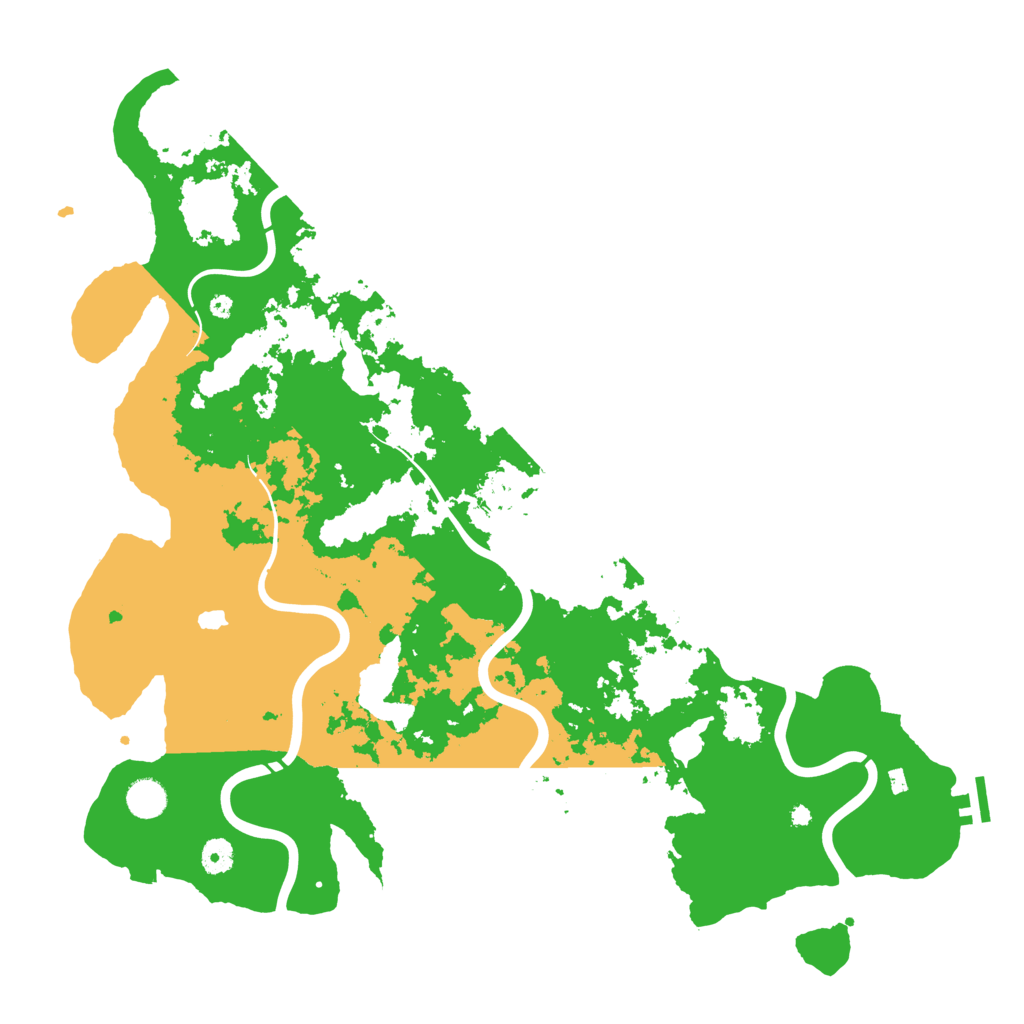 Biome Rust Map: Procedural Map, Size: 4500, Seed: 1737396062