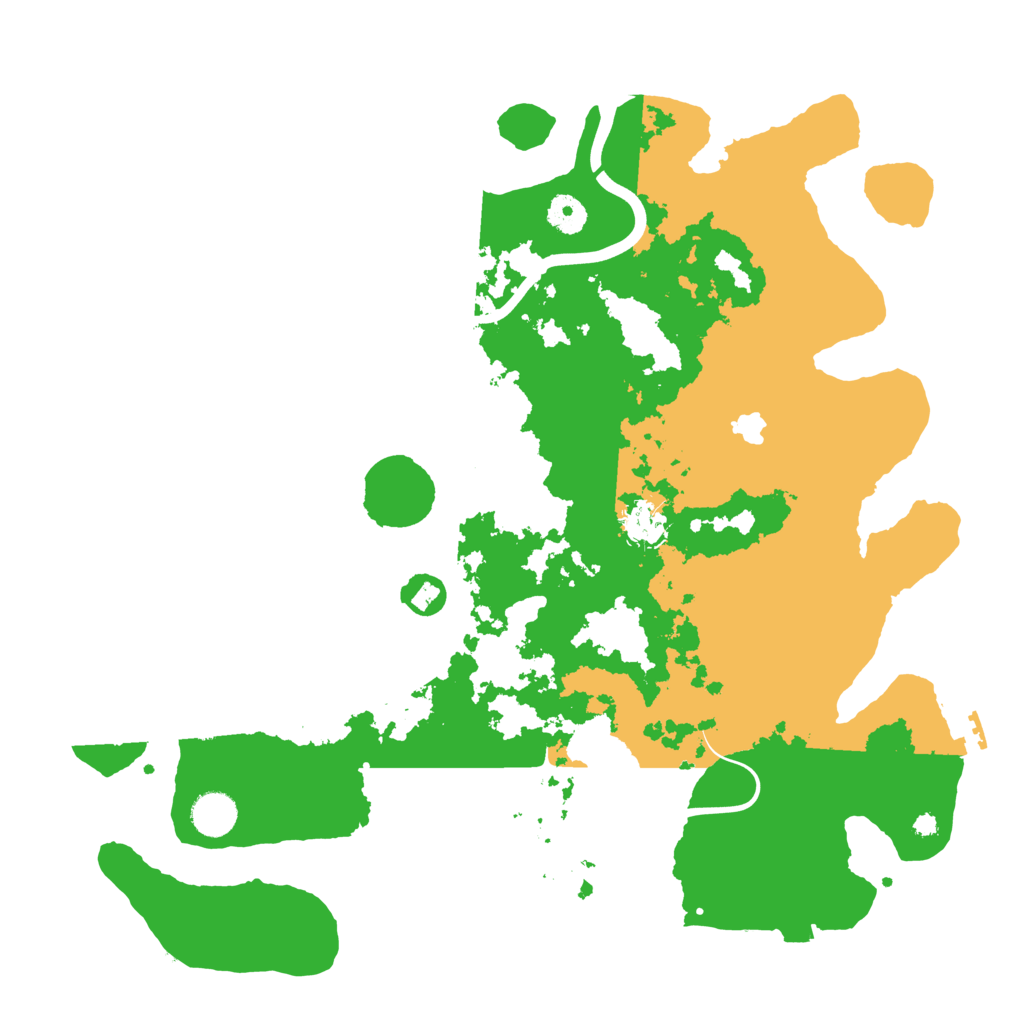 Biome Rust Map: Procedural Map, Size: 4000, Seed: 3259
