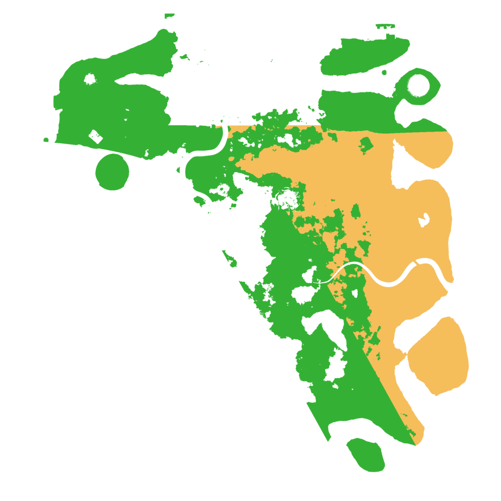 Biome Rust Map: Procedural Map, Size: 4000, Seed: 1807117095