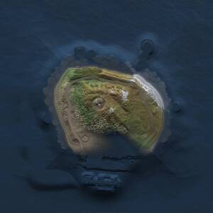 Thumbnail Rust Map: Procedural Map, Size: 1000, Seed: 162, 2 Monuments