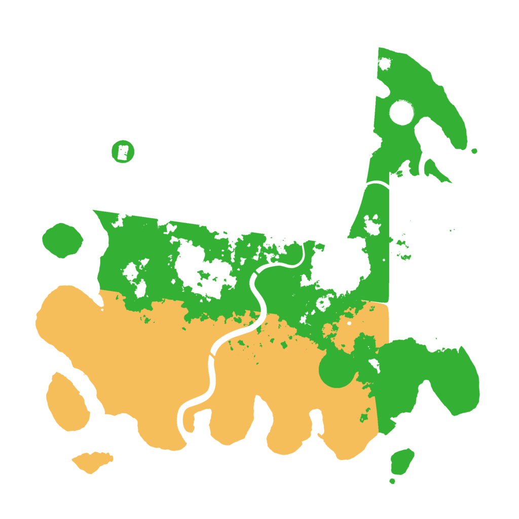 Biome Rust Map: Procedural Map, Size: 3750, Seed: 645605