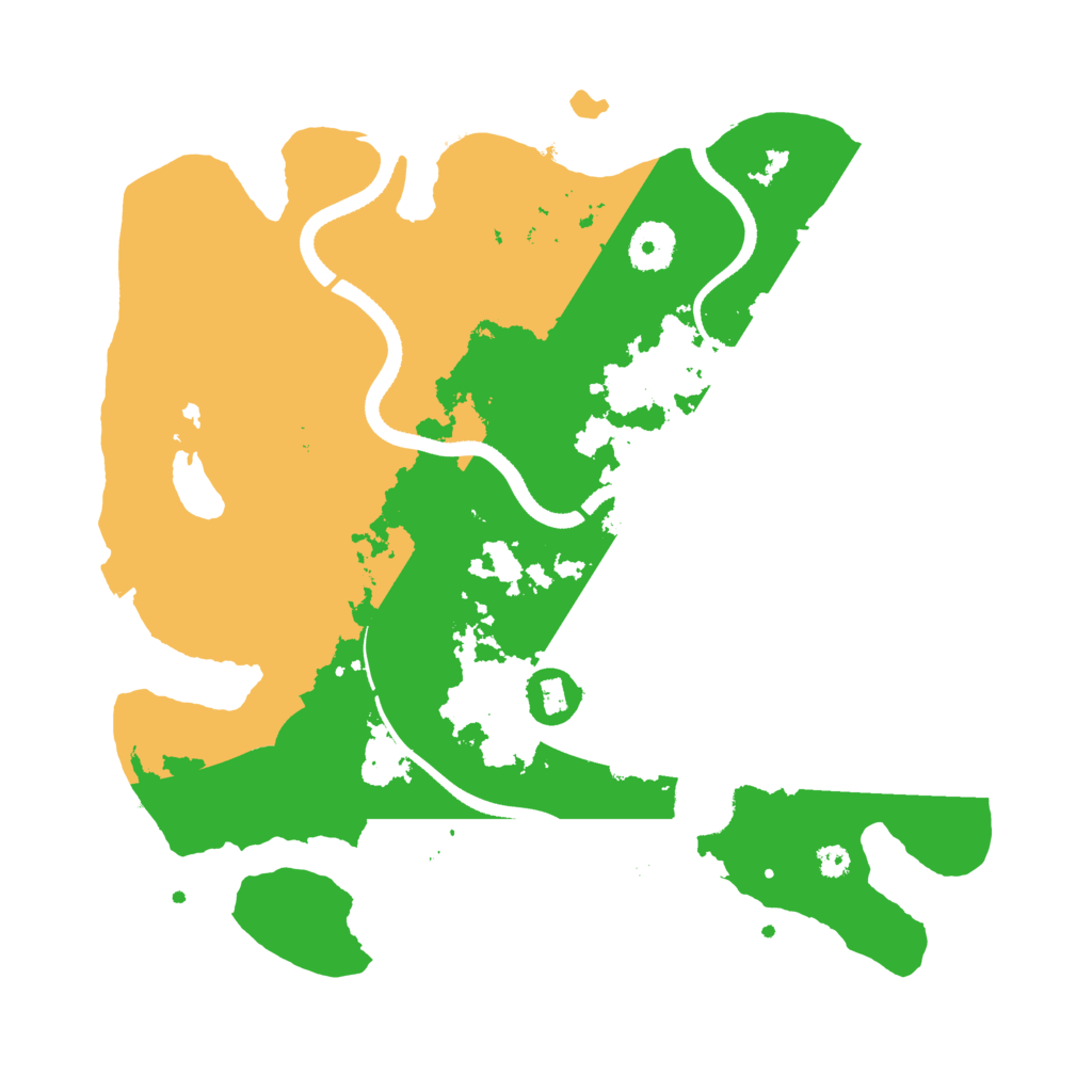 Biome Rust Map: Procedural Map, Size: 3400, Seed: 2058128330