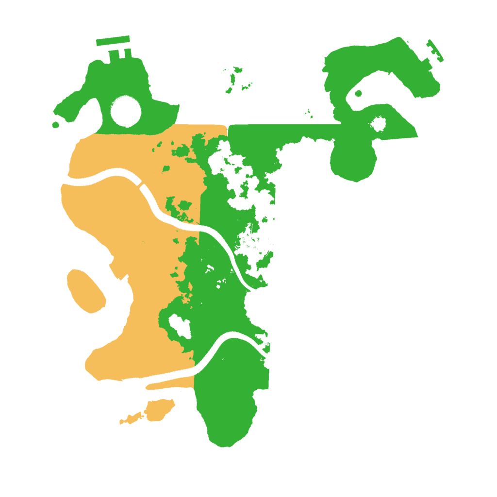 Biome Rust Map: Procedural Map, Size: 3000, Seed: 720470