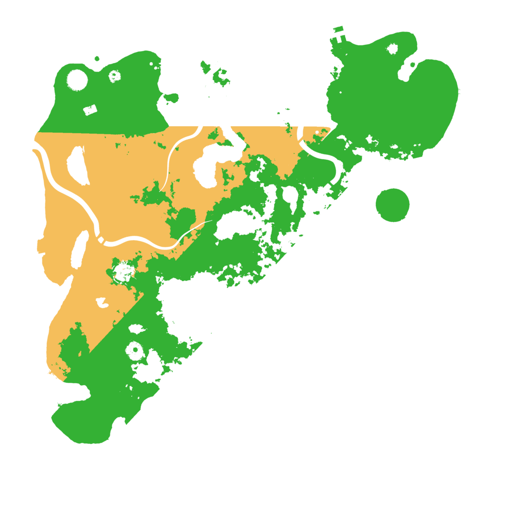 Biome Rust Map: Procedural Map, Size: 4250, Seed: 1990