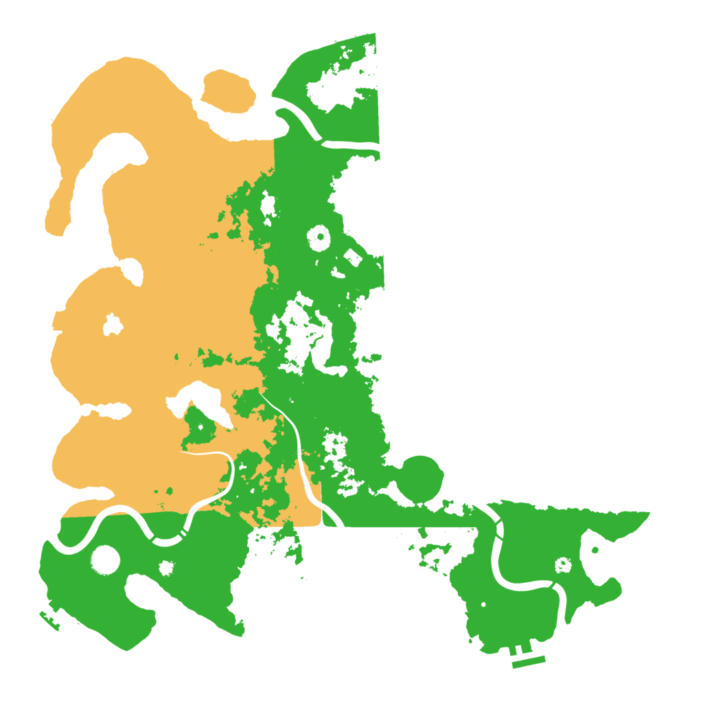 Biome Rust Map: Procedural Map, Size: 4250, Seed: 2053489120