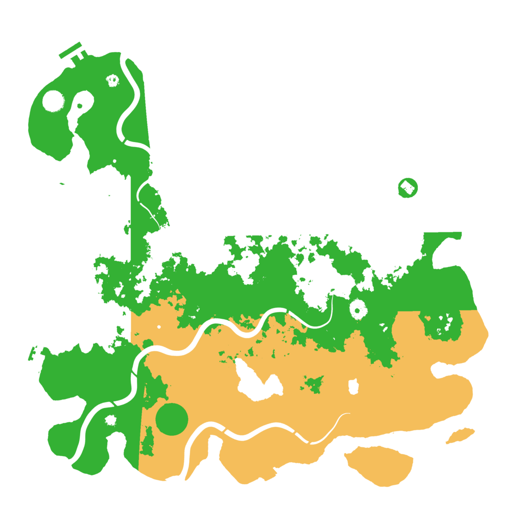 Biome Rust Map: Procedural Map, Size: 4250, Seed: 712755