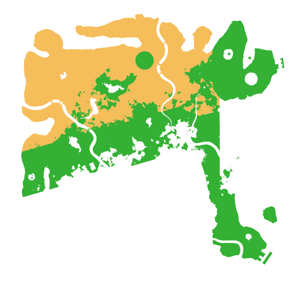 Biome Rust Map: Procedural Map, Size: 4250, Seed: 898253
