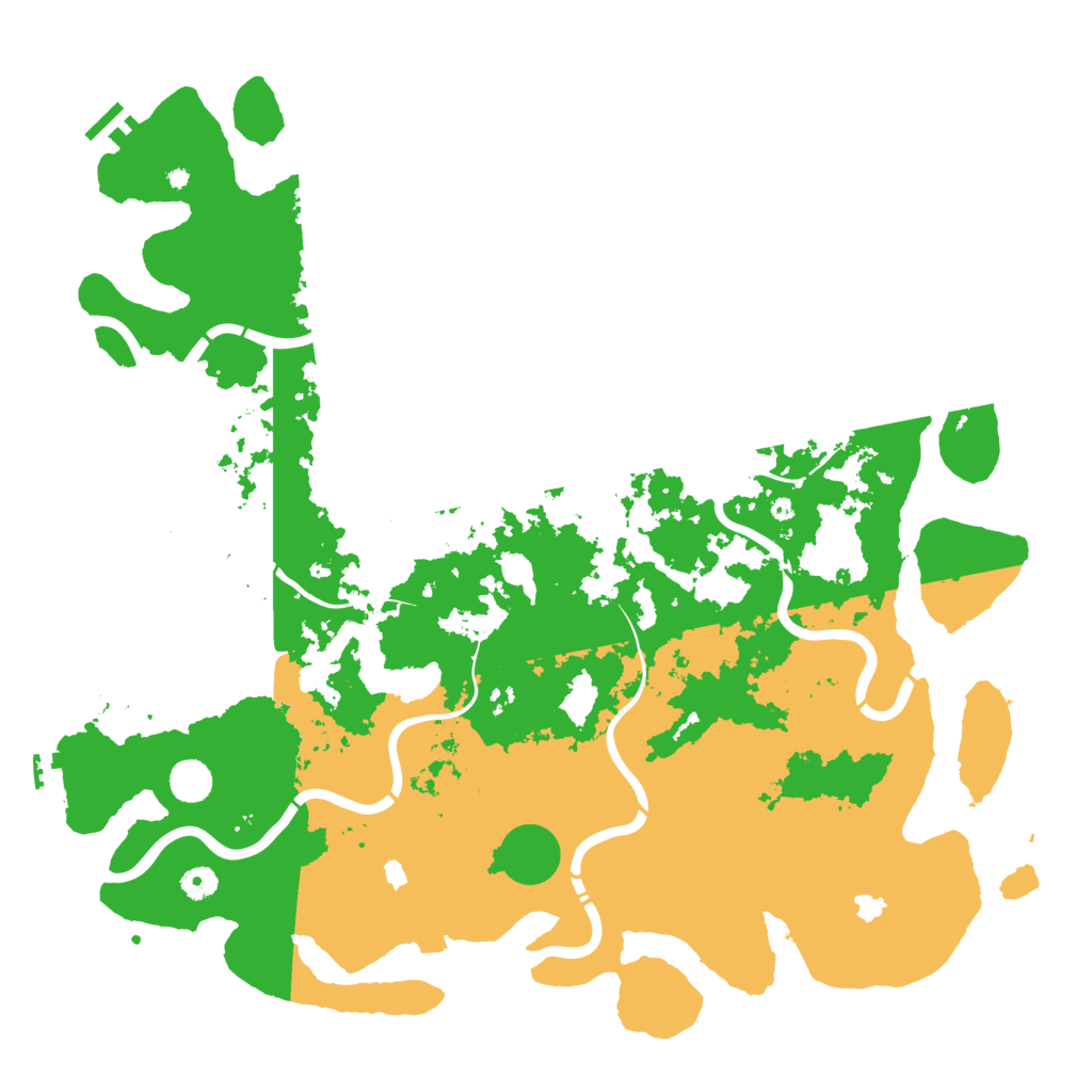 Biome Rust Map: Procedural Map, Size: 4750, Seed: 640694