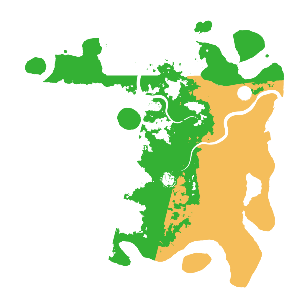 Biome Rust Map: Procedural Map, Size: 3750, Seed: 456830