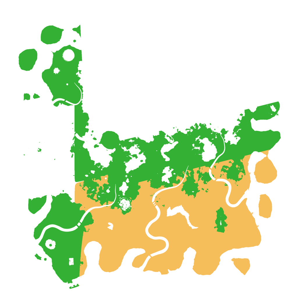 Biome Rust Map: Procedural Map, Size: 4453, Seed: 1