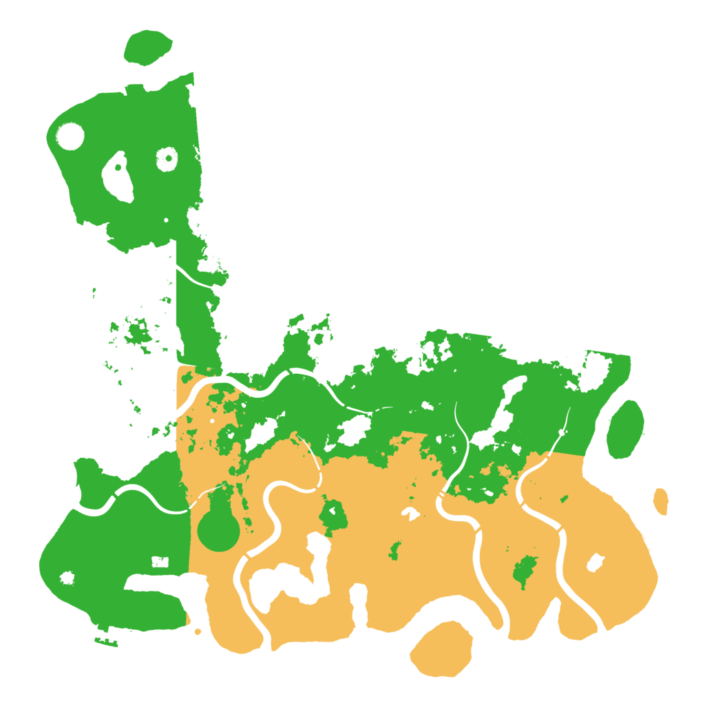 Biome Rust Map: Procedural Map, Size: 4500, Seed: 726079