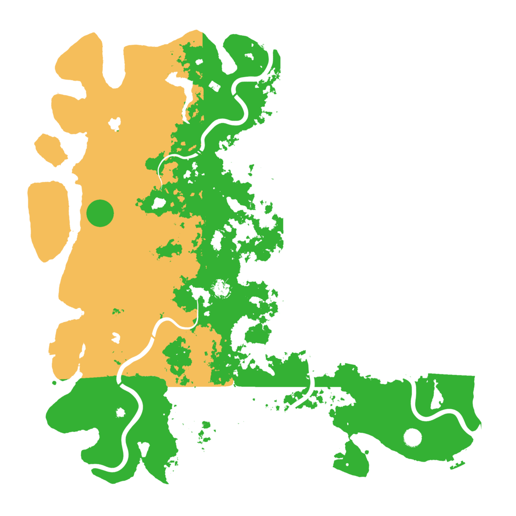 Biome Rust Map: Procedural Map, Size: 5000, Seed: 269275