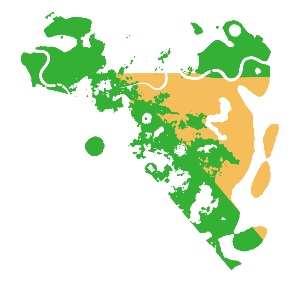 Biome Rust Map: Procedural Map, Size: 4250, Seed: 2638