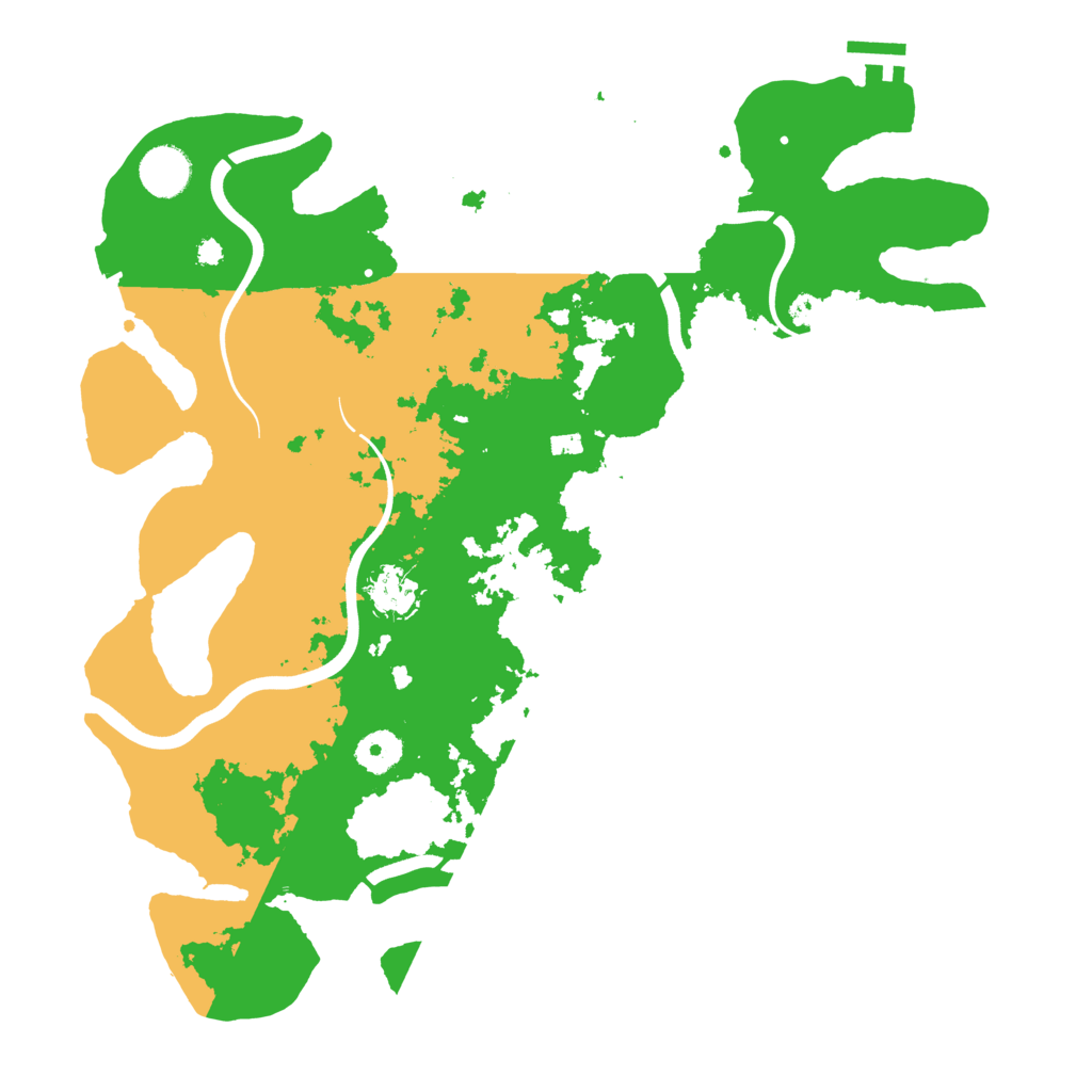Biome Rust Map: Procedural Map, Size: 3750, Seed: 841988