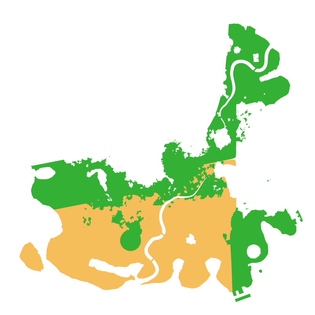 Biome Rust Map: Procedural Map, Size: 4000, Seed: 729610