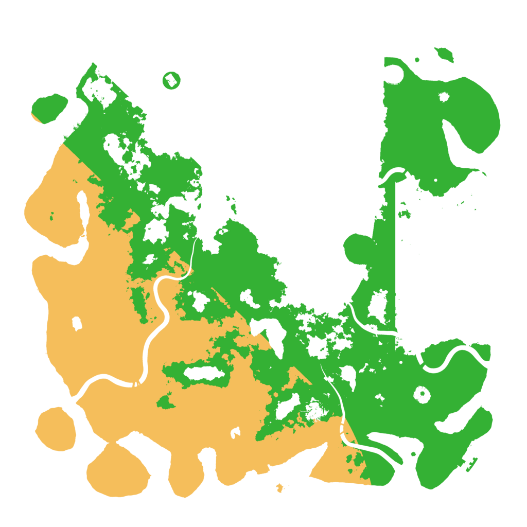 Biome Rust Map: Procedural Map, Size: 4750, Seed: 475490