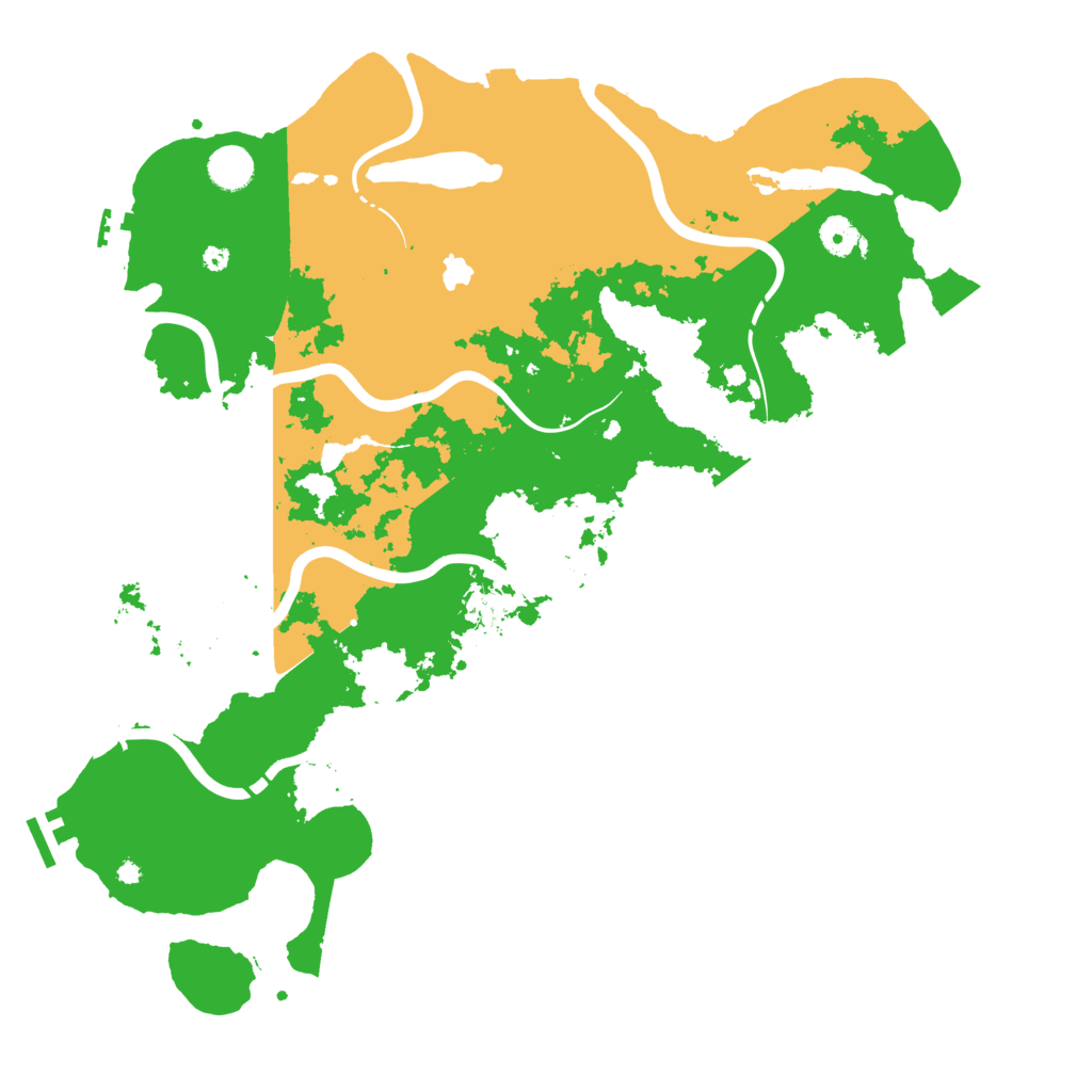 Biome Rust Map: Procedural Map, Size: 4250, Seed: 585598
