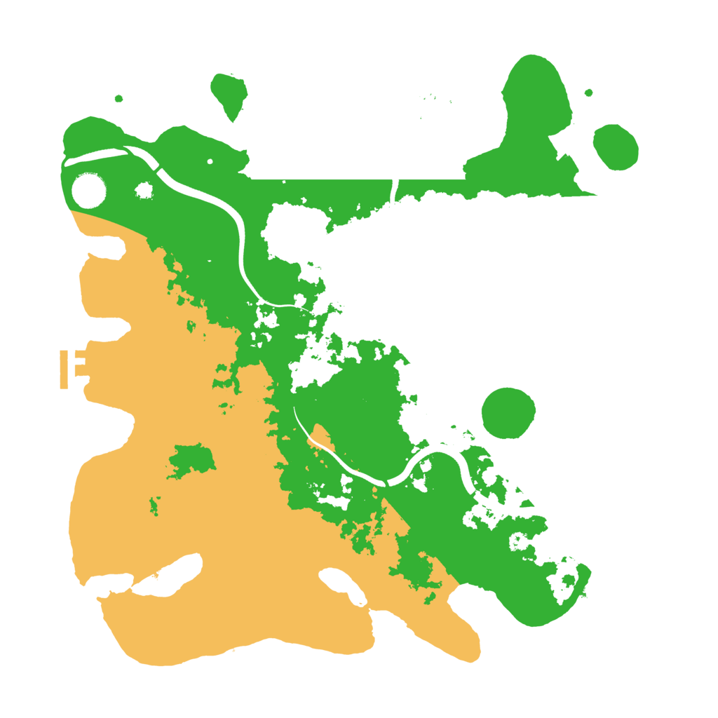 Biome Rust Map: Procedural Map, Size: 3750, Seed: 639246