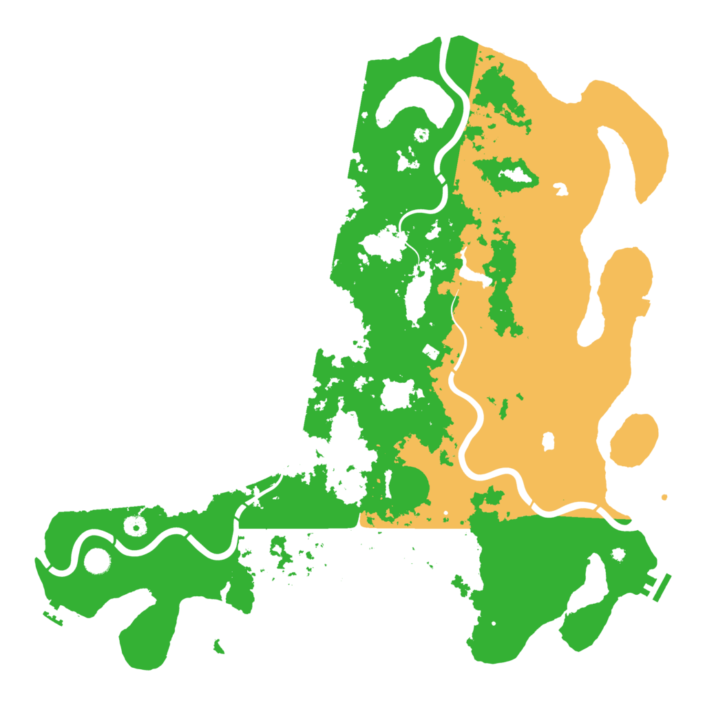Biome Rust Map: Procedural Map, Size: 4750, Seed: 695949