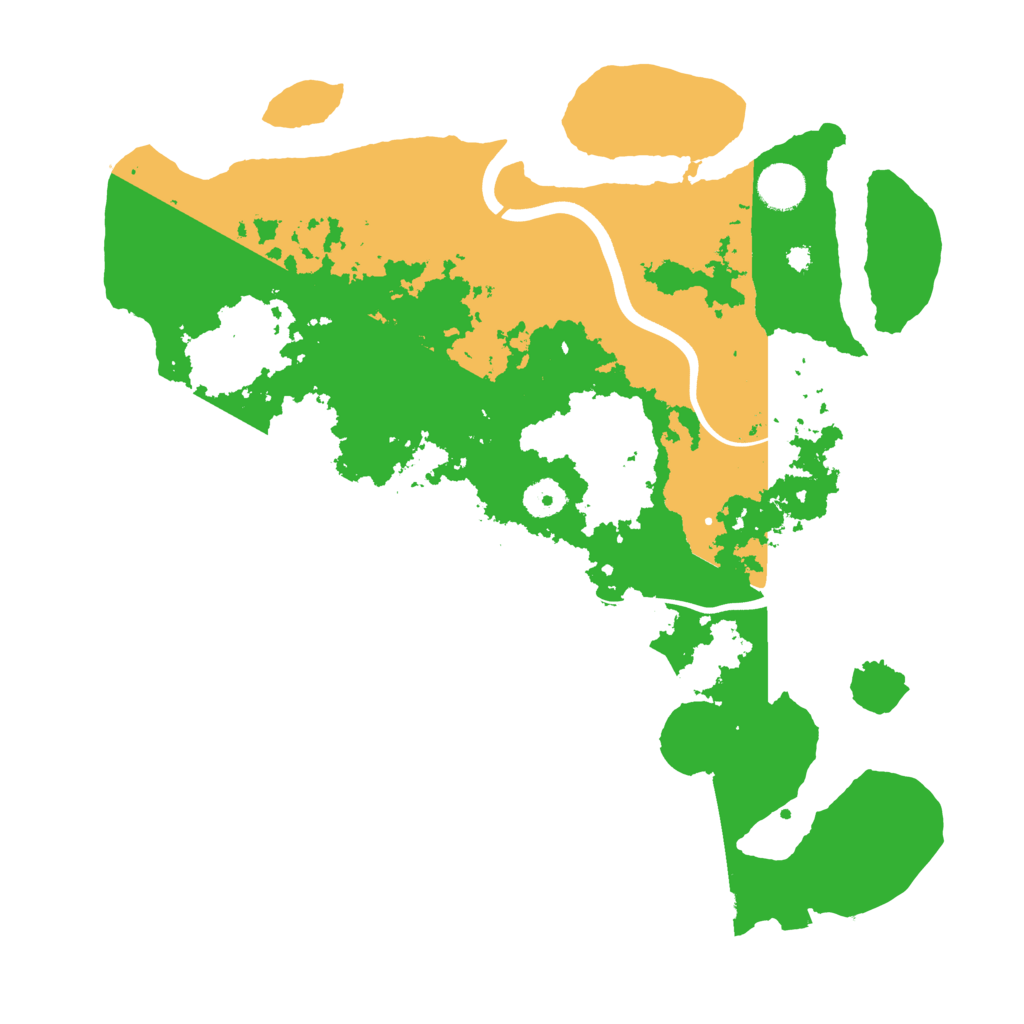 Biome Rust Map: Procedural Map, Size: 3850, Seed: 654644