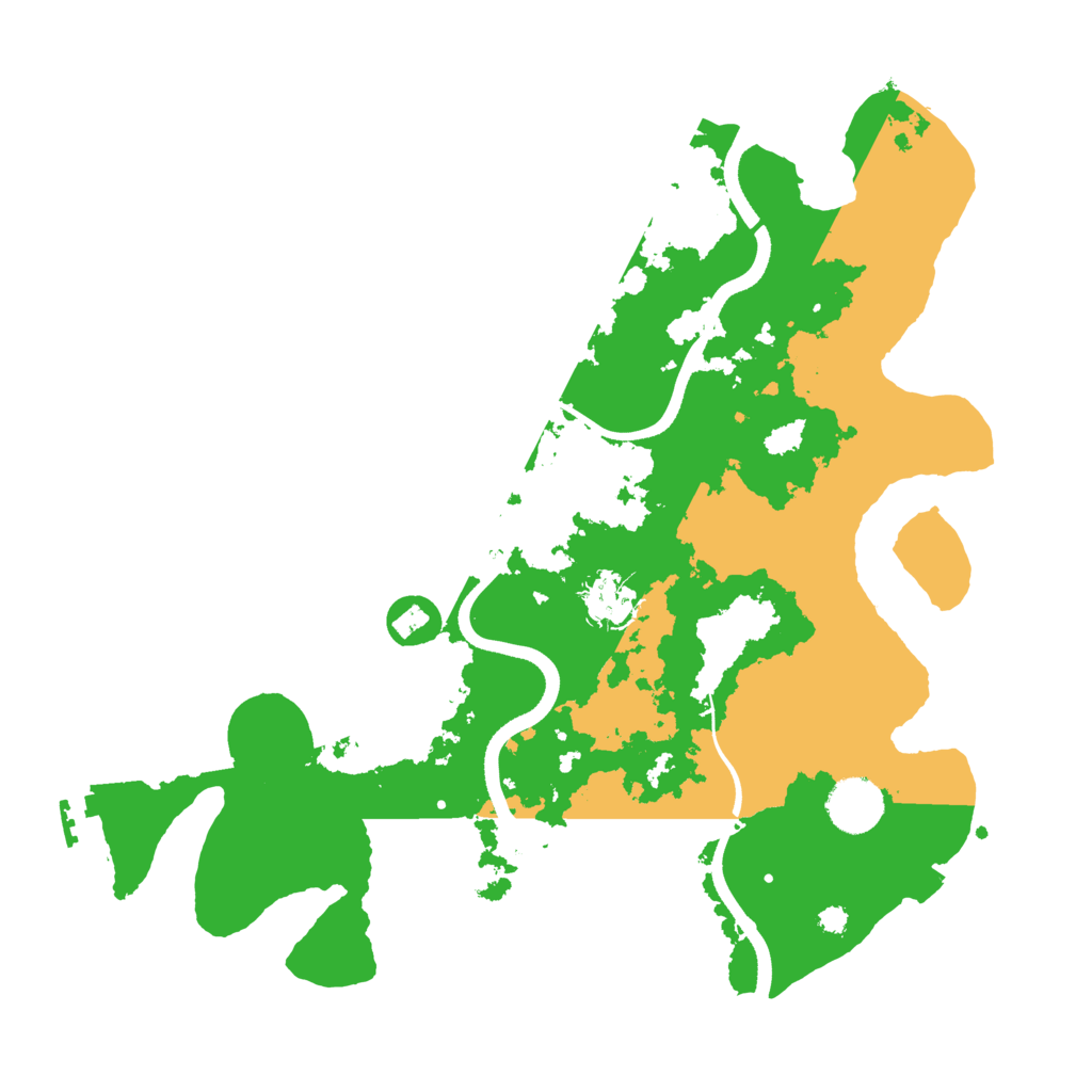 Biome Rust Map: Procedural Map, Size: 3500, Seed: 1383406973