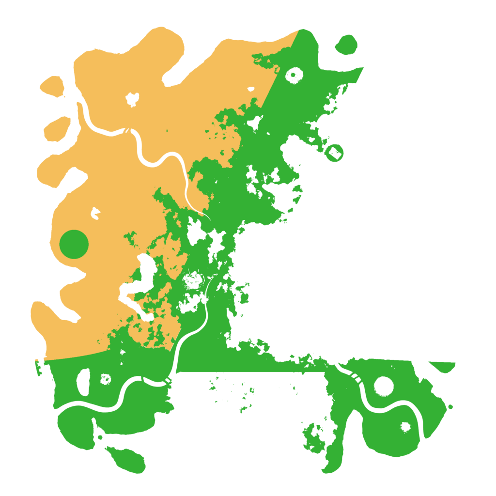 Biome Rust Map: Procedural Map, Size: 4500, Seed: 1481537810
