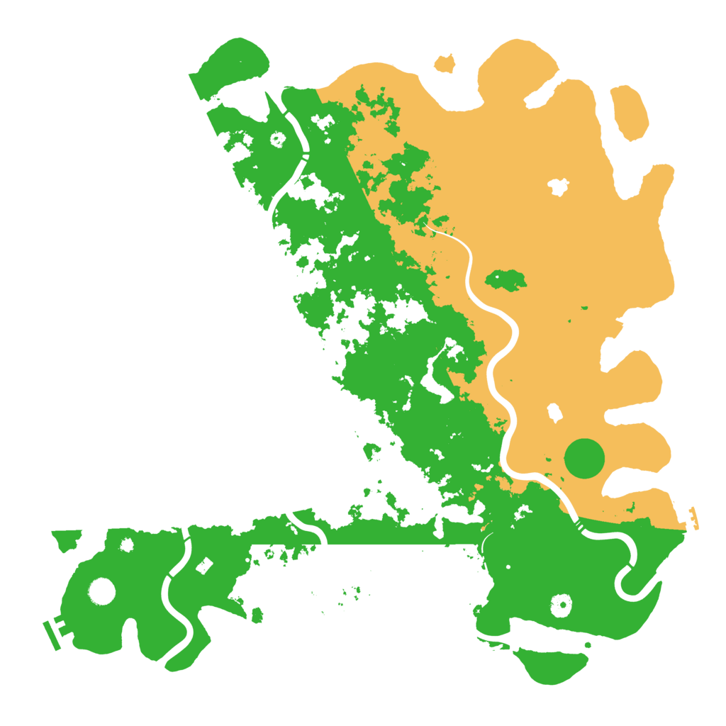 Biome Rust Map: Procedural Map, Size: 4750, Seed: 912561