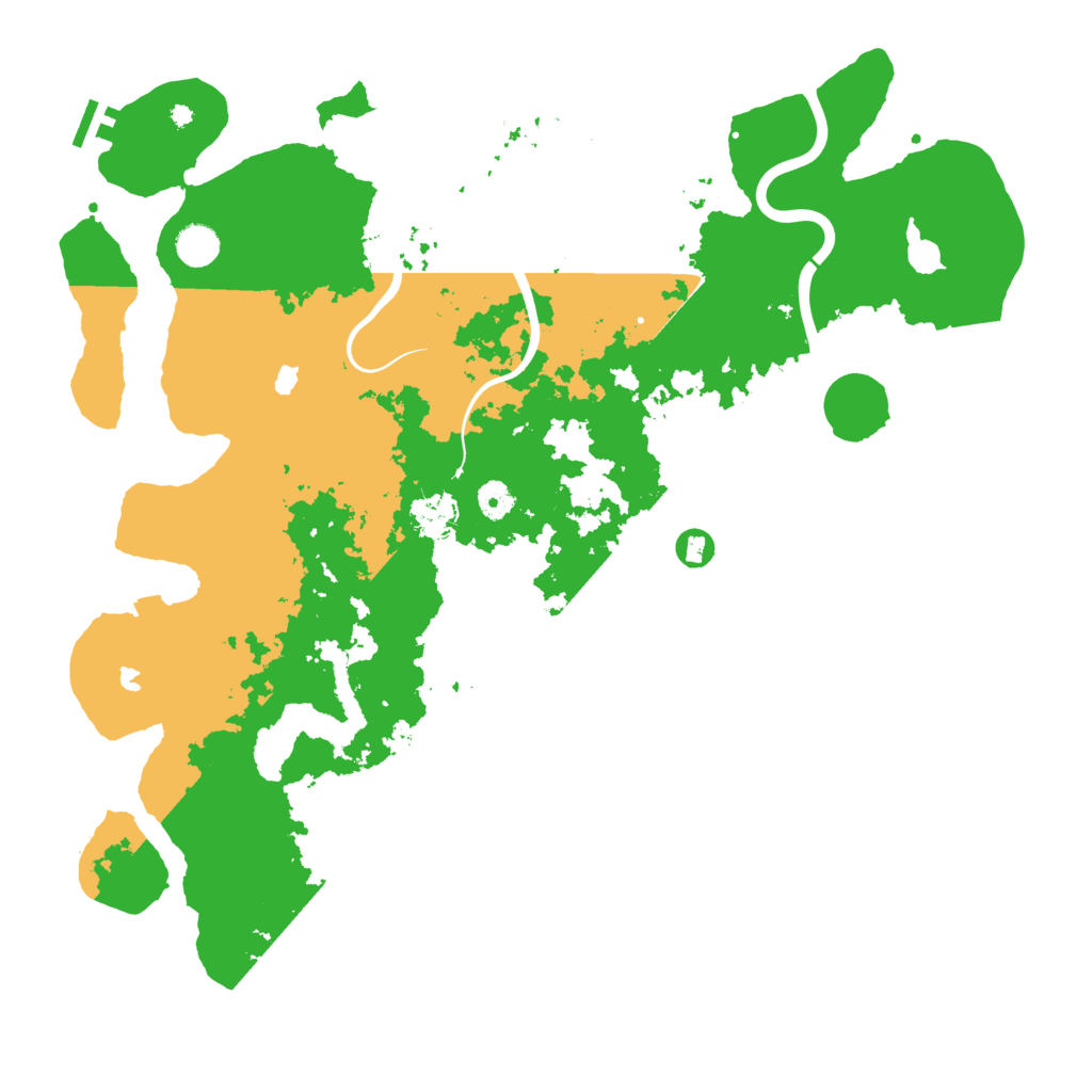 Biome Rust Map: Procedural Map, Size: 4500, Seed: 722032